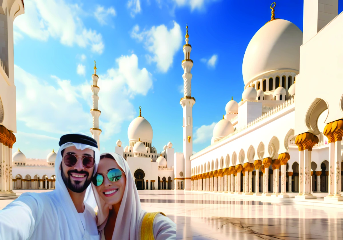 Tour de la ville d’Abu Dhabi avec visite de la Grande Mosquée et du palais présidentiel